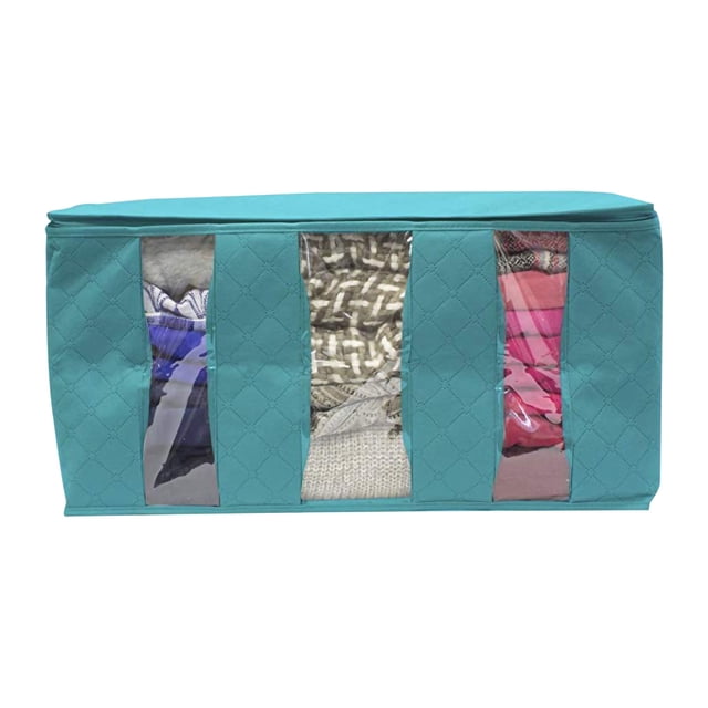 Leutsin Home Closet Storage Bags Clothes Container Bag Foldable Pouches Home Organizer
