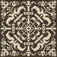 thumbnail image 1 of Ahgly Company Tapis d'Intérieur Lavable en Machine Carré Transitionnel Gris Minuit, 5 Pieds Carré, 1 of 7