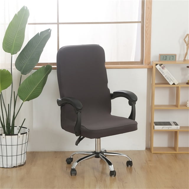 Meitianfacai Solid Color Brushed High Elastic Chair Cover Soft And Comfortable Chair Seat Cover -proof And Dirt- Chair Slipcover Suitable For Dining Chair