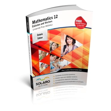 Mathématiques 12 Calculs et Vecteurs, Préparation Universitaire (MCV4U) Broché
