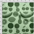 thumbnail image 3 of oneOone Rayon Mint Fabric Fruits Fabric For Sewing Printed Craft Fabric By The Yard 56 Inch Wide, 3 of 4