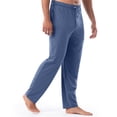 thumbnail image 3 of Mgmyaa Men's Lightweight Pajama Pants Soft Lounge Sleep Joggers Adjustable Drawstring & Pockets All-Season Sleepwear, 3 of 7