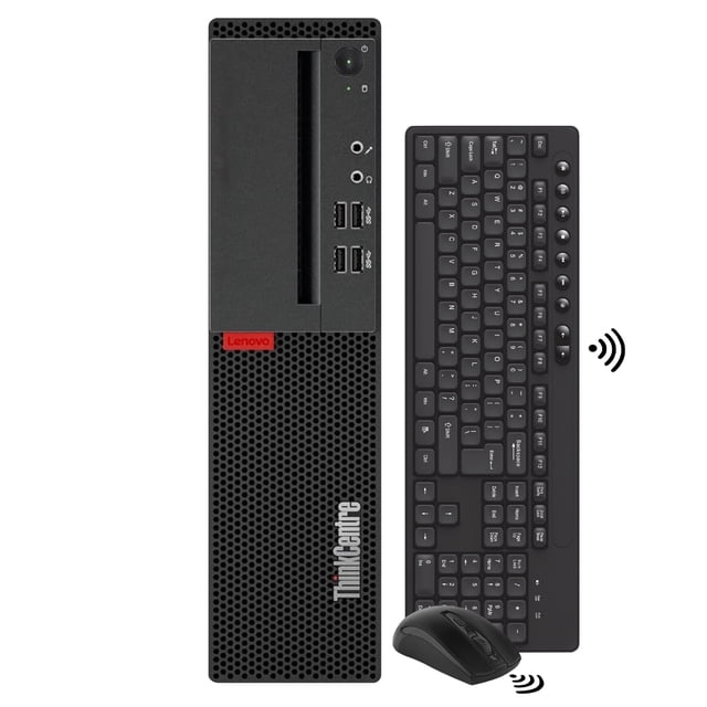 Desktop PC Lenovo ThinkCentre M710s SFF High-Performance Computer | Intel Core i5 Processor | 512GB SSD| 16GB DDR4 RAM| Windows 10 Pro- Black (Refurbished)