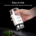 thumbnail image 3 of 300mL Glass Seasoning Jar With Scale 4 Outlets Spice jars Kitchen Chili Pepper Powder Sprinkling Jar Barbecue Salt Shaker Container, 3 of 7