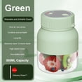 thumbnail image 4 of Oleegame 2PC Portable Multifunction Electric Juicer Bucket With USB Charging Large Capacity Juice Cup For Home Use Green, 4 of 6
