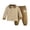 Z01-Khaki, variant on Zshosam Toddler Boys Clothes Modern Baby Boy Clothes Toddler Outfit Long Sleeve Sweatshirt Pants Cute Fall Winter Outfits Size 6 12 Months,(Yellow 6-12 Months)