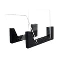 thumbnail image 1 of Esquirla Wood Vinyl Holder with Acrylic Ends Album Display Transparent Vinyl Stand black, 1 of 8