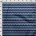 thumbnail image 3 of oneOone Polyester Lycra Fabric Stripe & Diamond Geometric Print Fabric BTY 56 Inches Wide, 3 of 4