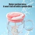 thumbnail image 4 of Auto-Stirring Shaker Cup with USB Charging, 280ml Capacity, for Protein Shakes, Coffee, and Smoothies, One-Touch Mixing, Portable for Gym, Office, and Travel, Glass Material, 4 of 9