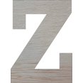 thumbnail image 1 of Wooden Block Letters, Unfinished 4'' Rockwell Z, Craft, 1 of 1