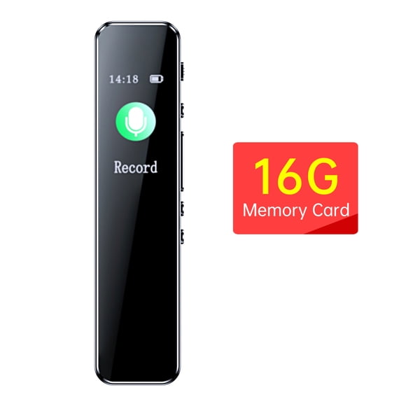 Noise Reduction Voice Recorder with Playback Portable Type-C USB2.0 Transmission 1536KBPS HD Recording MP3 Player