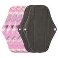 thumbnail image 3 of Serviettes Menstruelles Lavables, Serviette Sanitaire Réutilisable Finition Soignée Imperméable Respirante Forte Absorption d'Eau pour la Maison pour Femmes pour Sorties M25, 3 of 8