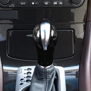 Carbon Fiber Gear Shift Knob Trim Cover forG37 G25 FX35 Q40 QX70 Car Interior Upgrade