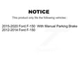 thumbnail image 2 of CMX Rear Right (Passenger Side) Disc Brake Caliper SLC-18B5396 for Car Ford F-150, 2 of 10