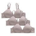 thumbnail image 1 of Plebaso Bras for Women Wireless Push up Bralettes Full Coverage Padded Womens Everyday Bras Multipacks, 1 of 3