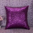 thumbnail image 2 of XZNGL Home Decor Sofa Cushion Covers Solid Color Glitter Sequins Throw Pillow Case Cafe Home Decor Cushion Covers, 2 of 3