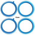 thumbnail image 2 of MYG for Hayward Poolvergnuegen Pool Cleaner Front & Rear Tire Kit with Super Hump, Compatible with 2X & 4X Wheel Suction Pool Cleaners, Heavy-Duty Rubber, 6-Inch Inner Diameter, Blue, 2 of 4