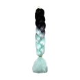 thumbnail image 2 of Gradient Color Women Braid Hair Large Women hair extensions Gradient Braiding Hair Wigs High Temperature Fiber Synthetic Hair Extensions, 2 of 6