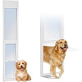 thumbnail image 2 of Slsy Dog Door for Sliding Glass Door, Adjustable Height 68.9"–74.8", Insert Pet Door Panel with Lock for Renters and Apartments, Ideal for Small Dogs and Cats – XS, 2 of 9