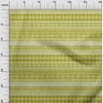 thumbnail image 2 of oneOone Silk Tabby Lime Green Fabric Aztec Tribal Craft Projects Decor Fabric Printed By The Yard 42 Inch Wide, 2 of 4