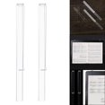 thumbnail image 2 of 1 Pair Music Sheet Clips Portable stand sheet Lightweight for Keyboard Musician Piano, 2 of 9