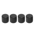 thumbnail image 1 of Bass Knob, Potentiometer Knob 4Pcs Easy Installation Professional Metal  For Replacement Silver,Black,Gold, 1 of 8