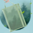 thumbnail image 4 of Clearance! Double Layer Mesh Zipper Pouch Bags with Handle Nylon Mesh Bags for Board Game & Puzzles Organizing Storage Toys Storage Bags A4 Zipper Mesh Bags File Bags for School Office Home Gray, 4 of 8