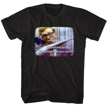 Hai Karate Vintage TV Black Adult T-Shirt