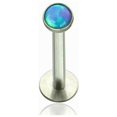 thumbnail image 1 of Labret Monroe design Push-In avec Dos en Émail Doux pour Confort et Synthétiseur Opalite, 1 of 8
