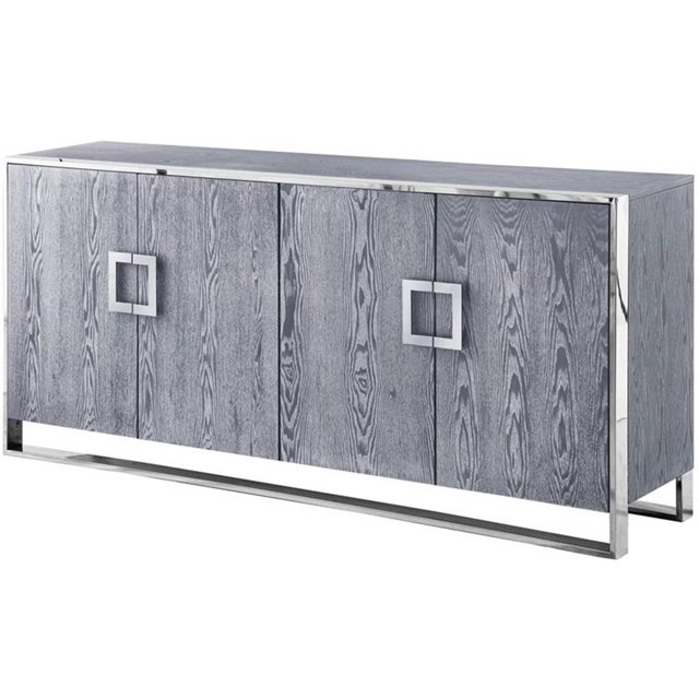 Posh Vivant Banc de Colin Velours Noir X-Jambes Or Base