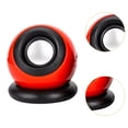 thumbnail image 3 of Yinanstore Mignon Mini Haut-Parleur Petit Haut-Parleur Polyvalent Compact Q Oeuf Haut-Parleur de Bureau Minuscule Haut-Parleur pour Plage PC Ordinateur Camping Portable Rouge, 3 of 8