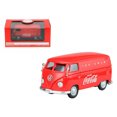 thumbnail image 1 of 1962 Volkswagen Coca Cola Fourgonnette Cargo Rouge 1/43 Modèle Moulé sous Pression par Motorcity Classics, 1 of 6