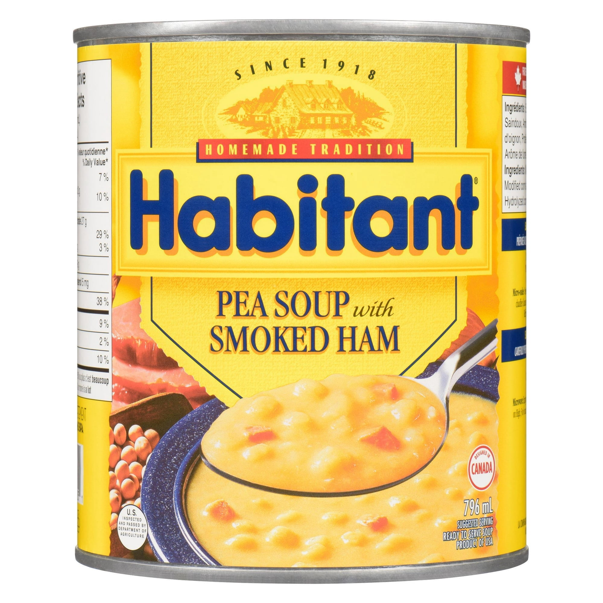 Habitant Pea Soup with Smoked Ham