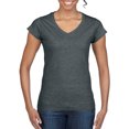thumbnail image 4 of Gildan Womens Soft V Neck T-Shirt, 4 of 5