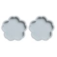 thumbnail image 1 of 2pcs Sakura Shaped Silicone Baking Tray Cake DIY Baking Mold Cake Mold, 1 of 9