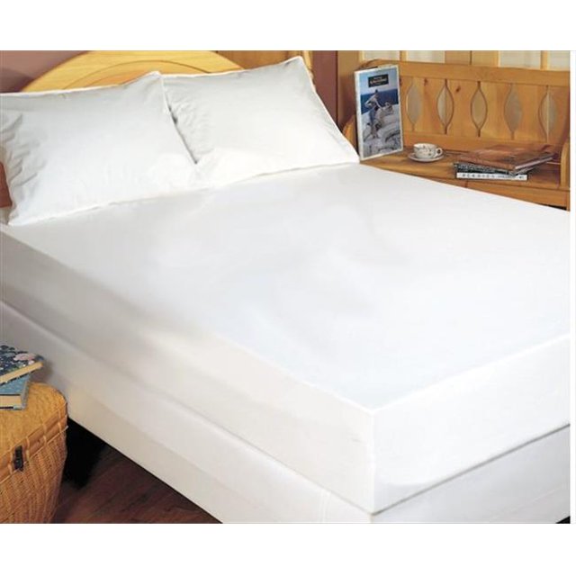Allergy Care 100% Cotton Zippered Mattress Cover - Twin