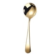 thumbnail image 1 of Soup Spoons Stainless Steel 6.2 Inch Length Stainless Steel Spoons Portable Handle Soup Spoons, 1 of 3