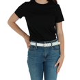 thumbnail image 3 of CTM® Ceinture Habillée en Cuir 1 1/8 Pouce (Femme), 3 of 4