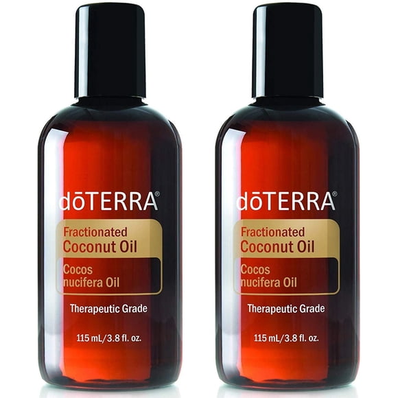 doTERRA Huile de Noix de Coco Fractionnée 3,8 oz (Lot de 2)