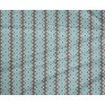 thumbnail image 4 of oneOone Tissu Polyester Lycra Imprimé Diamant & Chevron Ikat BTY 56 Pouces de Large, 4 of 4