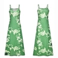 thumbnail image 3 of Robe Maxi Longue Grande Taille pour Femmes à Bretelles Spaghetti, Robe Dégradée Décontractée à Col en V pour la Plage, les Vacances et les Fêtes, Robe Évasée, Robe d'Été, 3 of 3