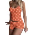 thumbnail image 2 of Miqool Ensemble 2 Pcs Y2k pour Femmes à Rayures avec Short, Haut Tube Court Sans Manches et Short, Tenue Assortie, Ensembles de Pyjama, Tenue d'Intérieur, 2 of 7