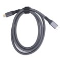 thumbnail image 2 of USB C to USB C Cable - 240W Fast Charging, 20Gbps Data Transfer, 4K 60Hz Video Output, Type C  3/4 Compatible, Nylon Braided, 2 of 7