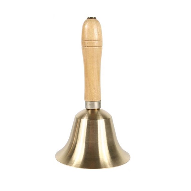 Langgg Ring In Holidays With Christmas Bell Trio Loud Clank Easy To Play Rhythmic Wooden Instrument