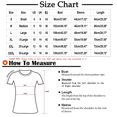 thumbnail image 3 of Blouses pour Femmes T-Shirt Imprimé Manches 3/4 Blouse Col Rond Décontracté, Blouses pour Femmes T-Shirts pour Femmes, Blouses pour Femmes Décontractées, 3 of 4