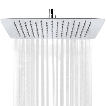 Amdohai Pomme de Douche Pluie 8 Pouces Ultramince à Haute Pression