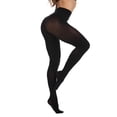 thumbnail image 1 of Women's 80 Soft Semi Opaque Solid Color Footed Pantyhose Tights, 1 of 4