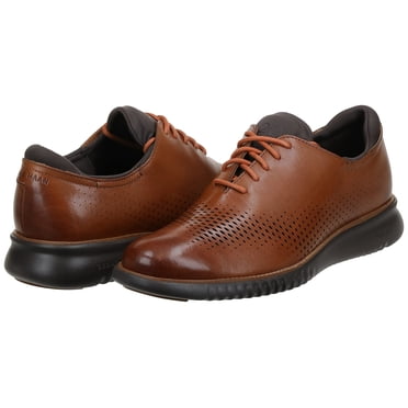 Cole Haan Men's 2.Zerogrand Laser Wing Oxford, British tan/Java, 8 Medium US