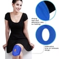 thumbnail image 2 of Gel Knee Ice Pack Bag Hot or Cold Packs Knee Wrap Comfort Cold Pack with Elastic Strap, 2 of 5