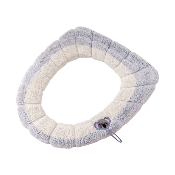TIELUTT Reusable Seat Cover Warm And Comfortable Fits O/U/V Shape Easy Care Bathroom Heated Rug Long Bathroom Rugs Memory Foam And Bathroom Rugs Oval Bath Mats for Bathroom Bath Mat round